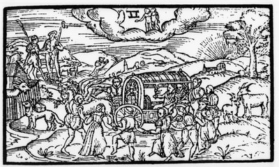 5月、Esmond Spenser（1552-99）による「The Shepheardes Calender」より、1579年に発行された原本の複製 作： English School